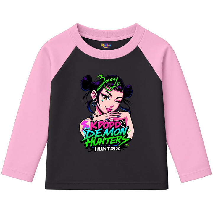 Zoey KPOP Demon Hunters (Ragnal Sleeve Shirt)