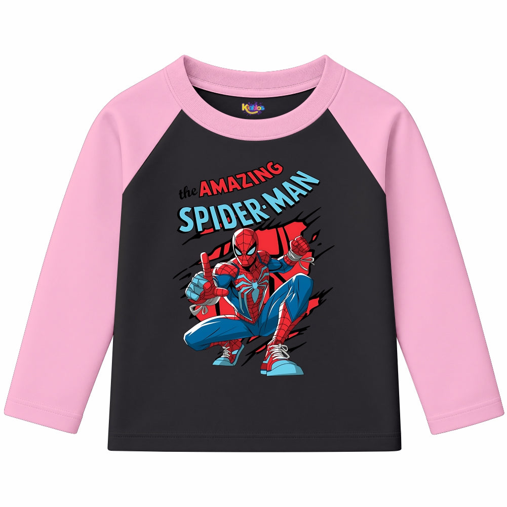 The Amazing Spider-Man (Ragnal Sleeve Shirt)
