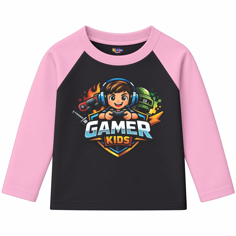 Gamer Kid (Ragnal Sleeve Shirt)