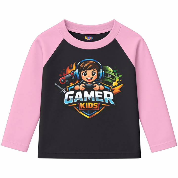 Gamer Kid (Ragnal Sleeve Shirt)