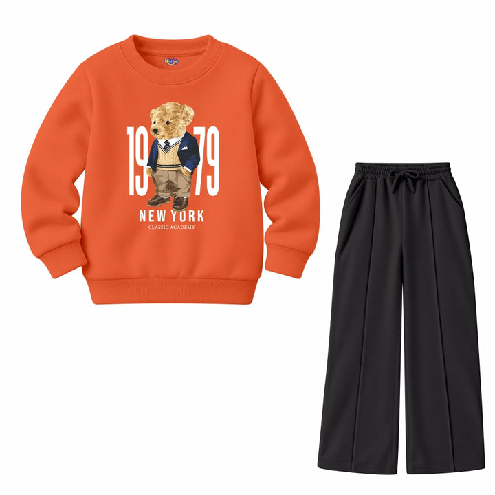 Polo Bear New York Design (Fleece Pair)