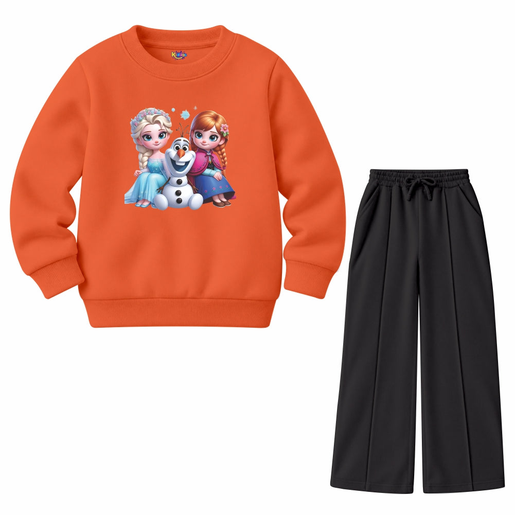 Frozen Elsa Anna Olaf (Fleece Pair)
