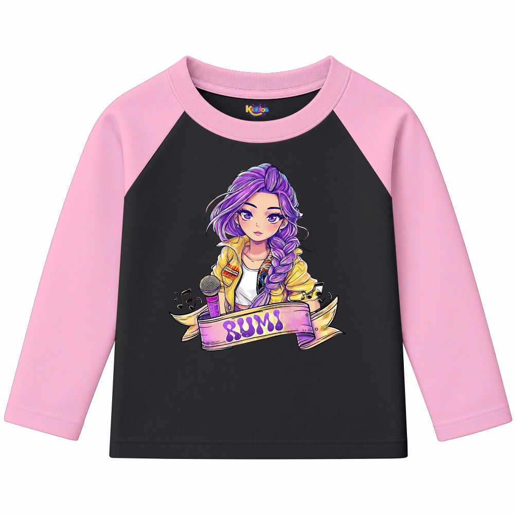 KPop Demon Hunters Rumi (Ragnal Sleeve Shirt)