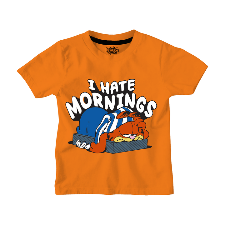 HATE MORNING KIDS T-SHIRT