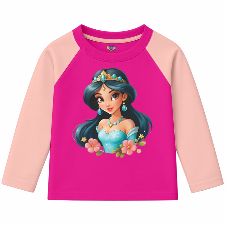 Princess jasmine (Ragnal Sleeve Shirt)