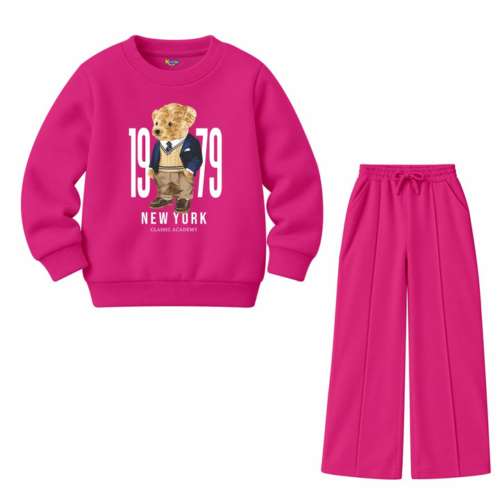 Polo Bear New York Design (Fleece Pair)