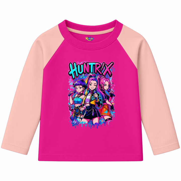 Demon Hunter Girls Huntrix (Ragnal Sleeve Shirt)