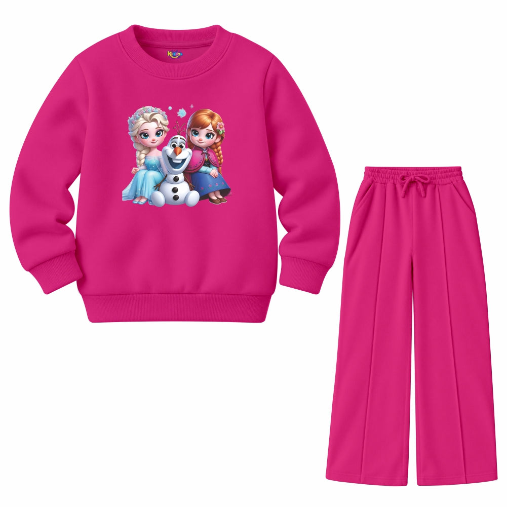 Frozen Elsa Anna Olaf (Fleece Pair)