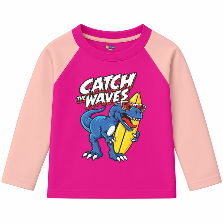 Catch the Waves (Ragnal Sleeve Shirt)