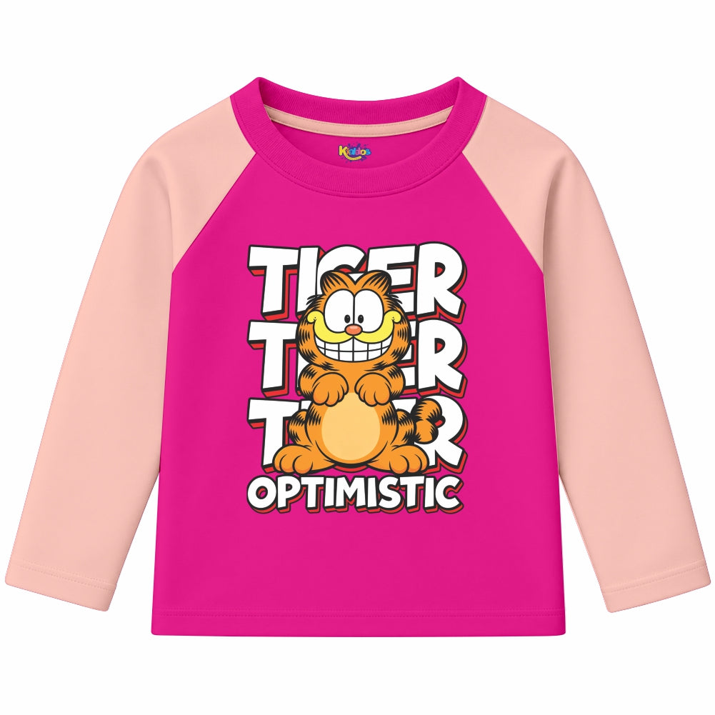 TIGER OPTIMISTIC (Ragnal Sleeve Shirt)