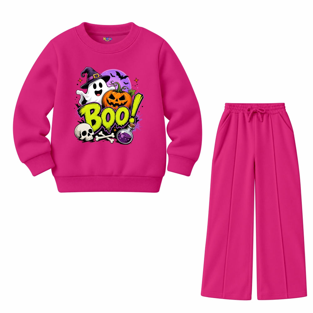 Boo Ghost Halloween (Fleece Pair)