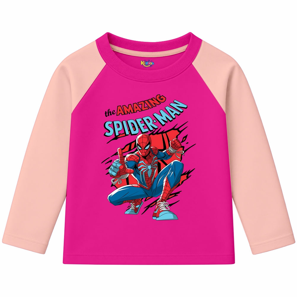 The Amazing Spider-Man (Ragnal Sleeve Shirt)