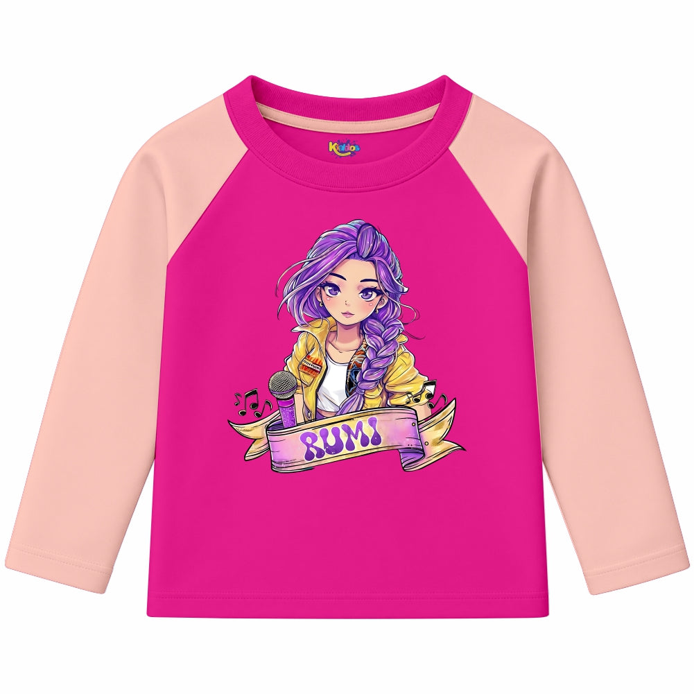KPop Demon Hunters Rumi (Ragnal Sleeve Shirt)