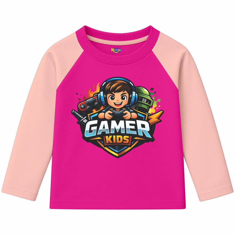 Gamer Kid (Ragnal Sleeve Shirt)
