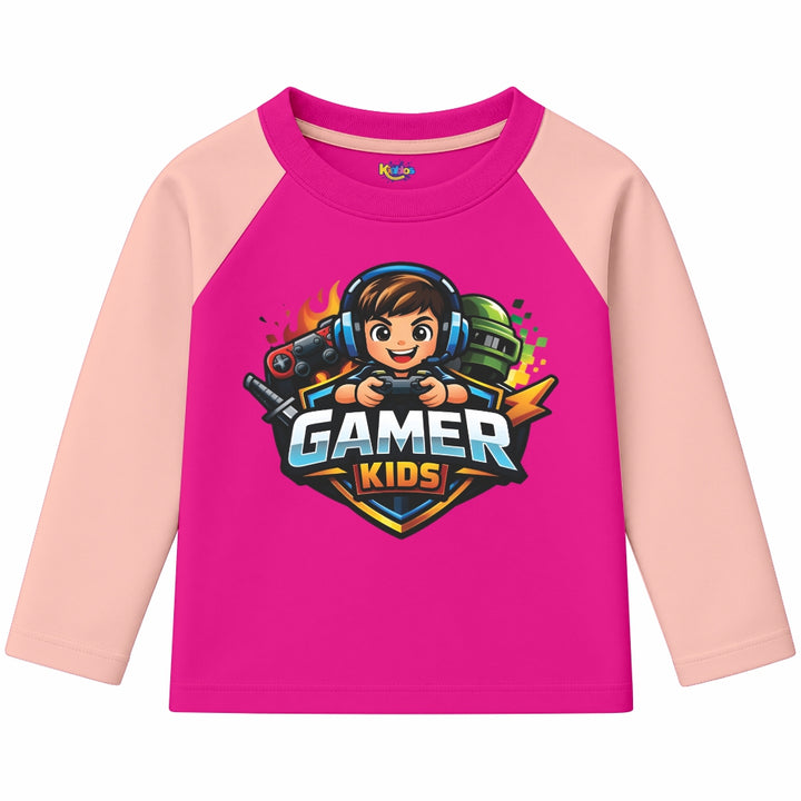 Gamer Kid (Ragnal Sleeve Shirt)