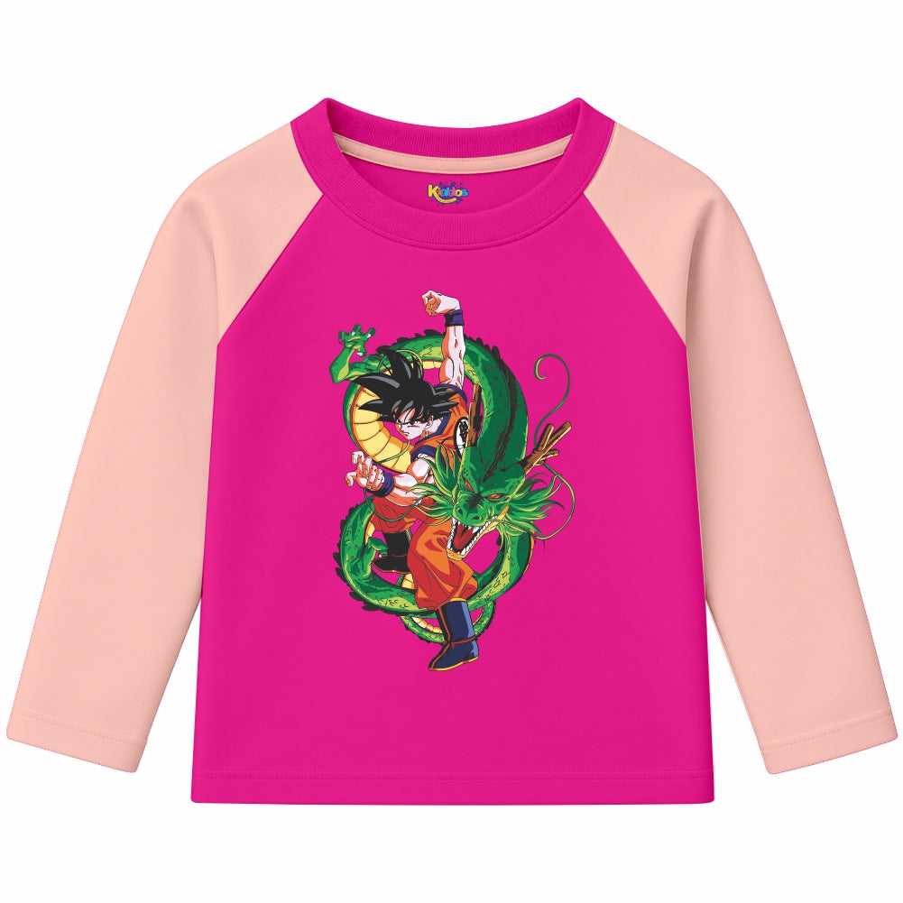 DRAGONBALL Z GOKU (Ragnal Sleeve Shirt)