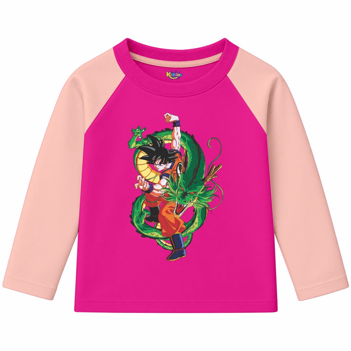 DRAGONBALL Z GOKU (Ragnal Sleeve Shirt)