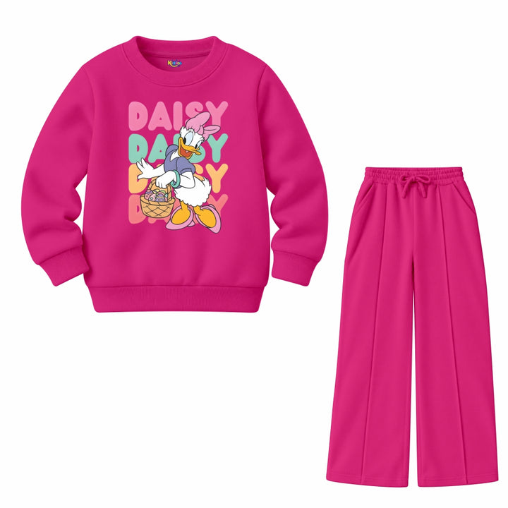 Daisy Little Girls Retro Duck (Fleece Pair)