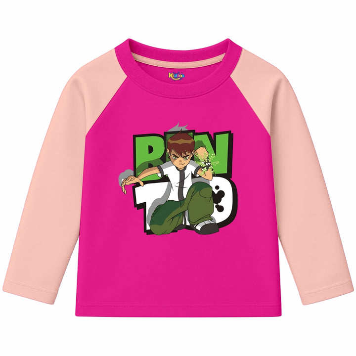 BEN 10 - Ben Tennyson (Ragnal Sleeve Shirt)