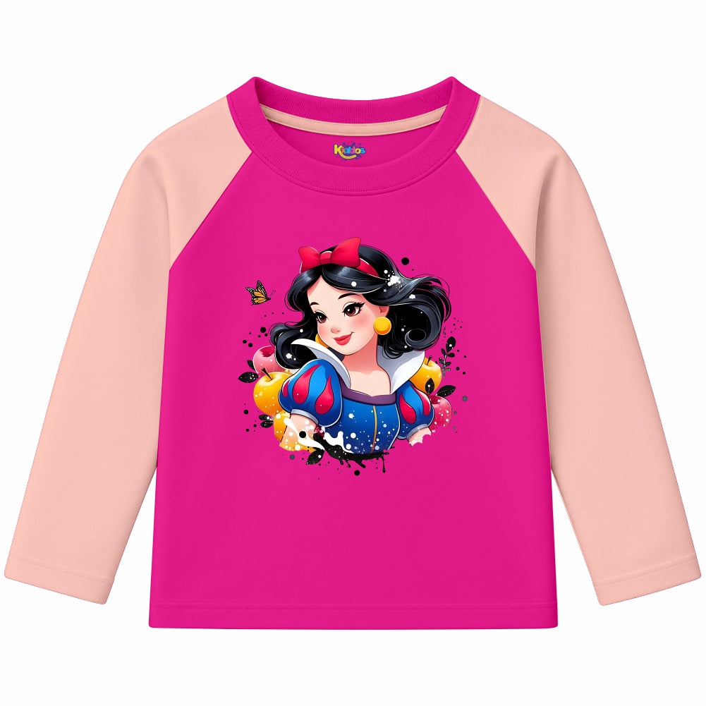 Snow White Disney Princess (Ragnal Sleeve Shirt)