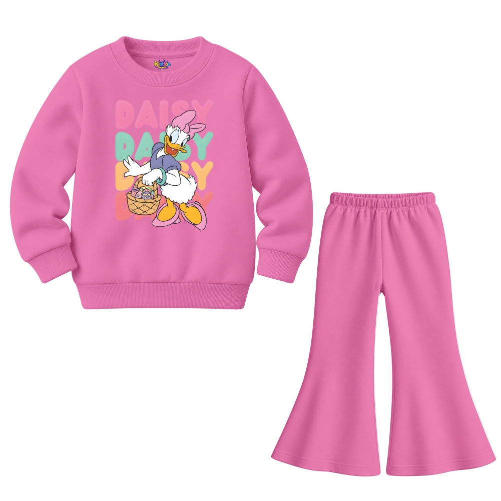 Daisy Little Girls Retro Duck (Fleece Pair)
