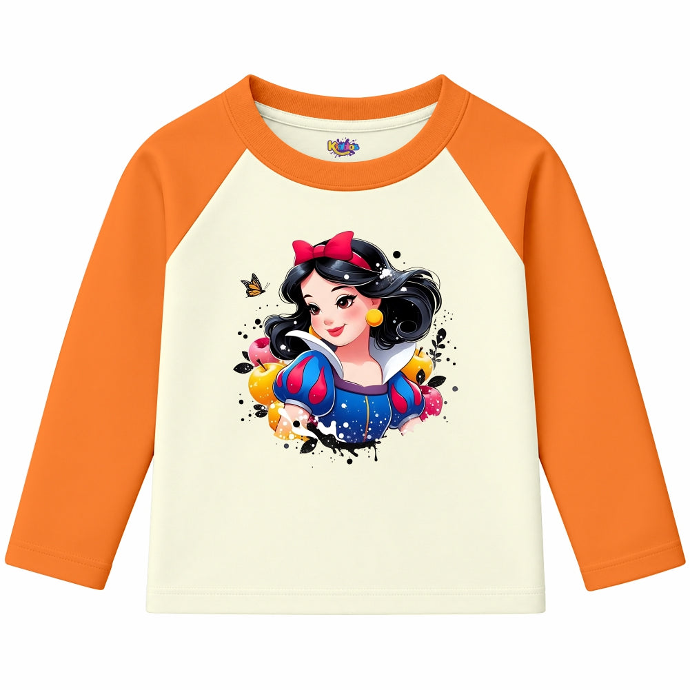 Snow White Disney Princess (Ragnal Sleeve Shirt)