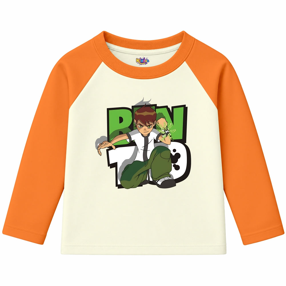 BEN 10 - Ben Tennyson (Ragnal Sleeve Shirt)
