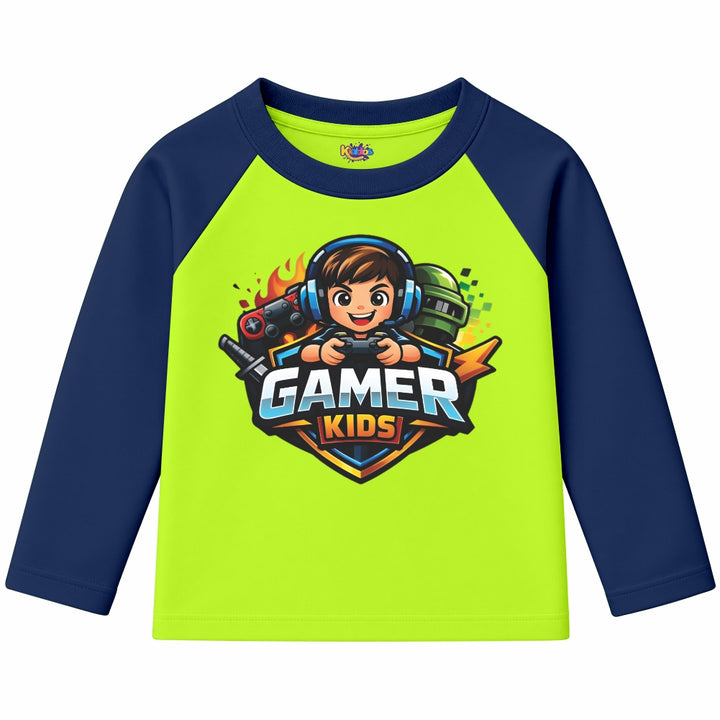 Gamer Kid (Ragnal Sleeve Shirt)