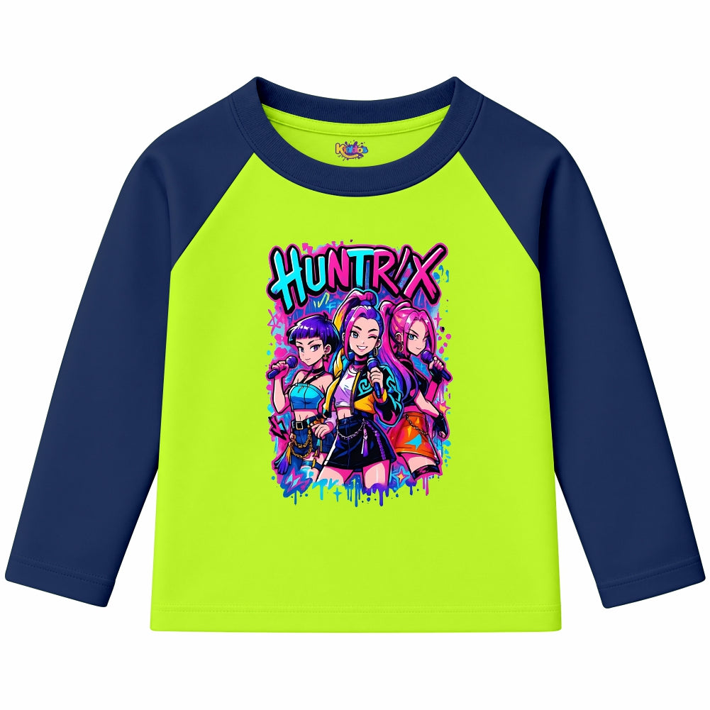 Demon Hunter Girls Huntrix (Ragnal Sleeve Shirt)