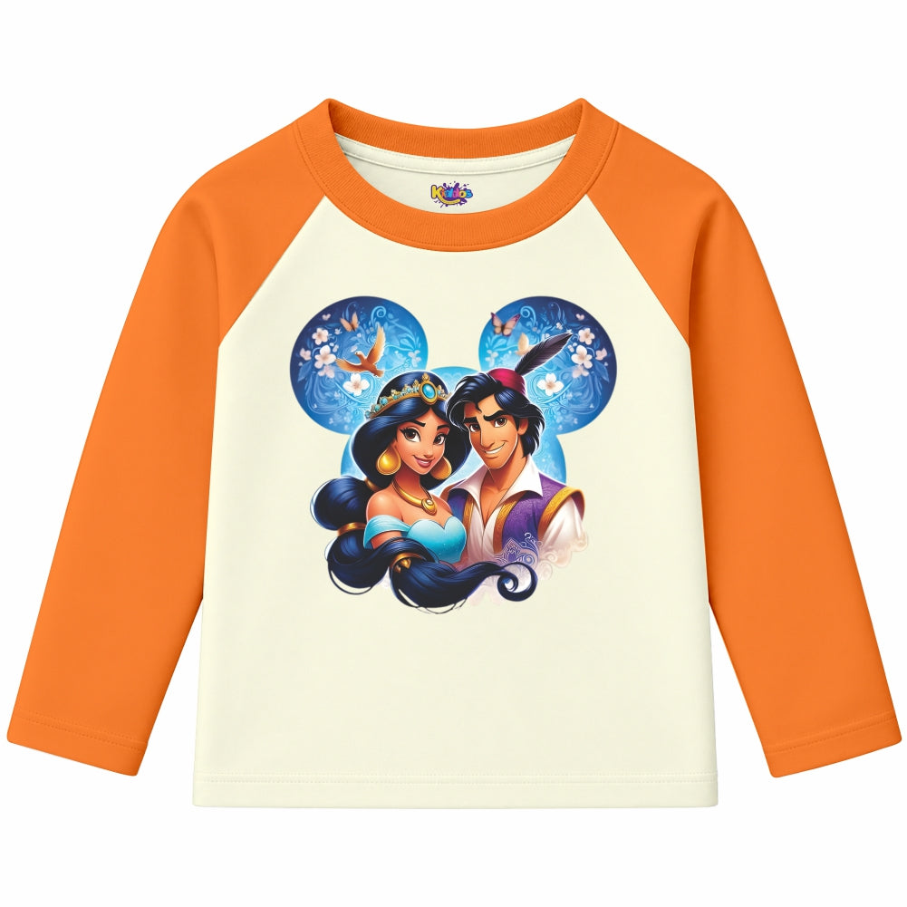 Alha Din with Jasmine (Ragnal Sleeve Shirt)