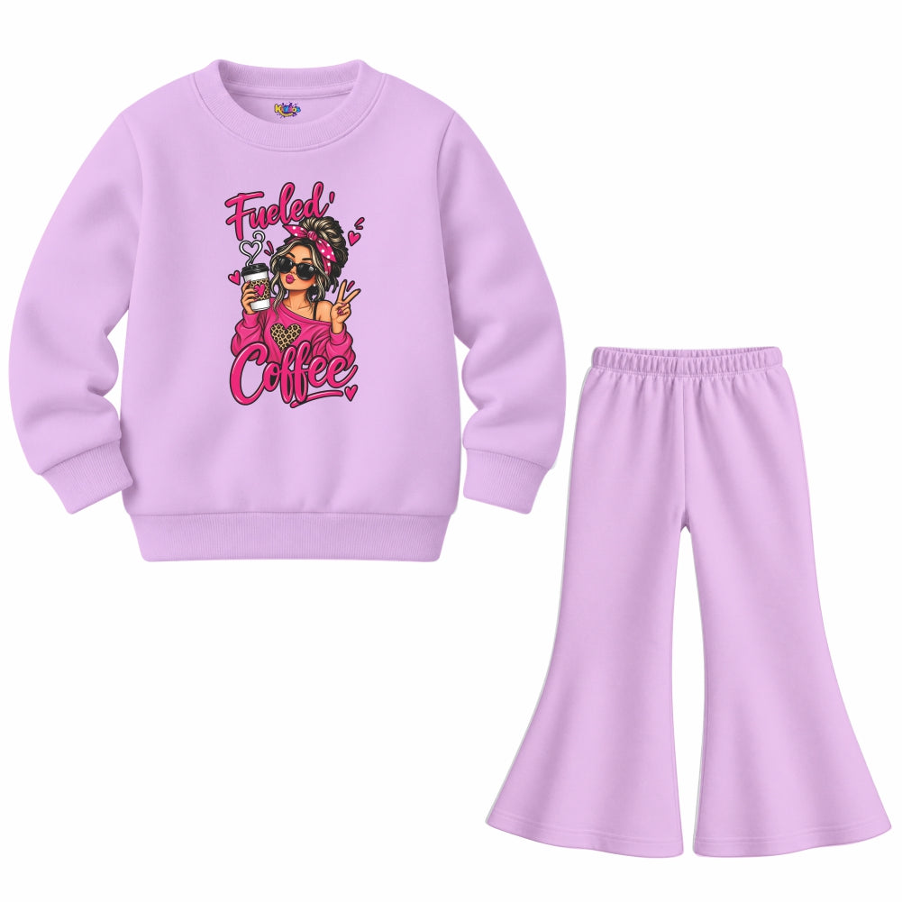 Coffee Lover Girl (Fleece Pair)