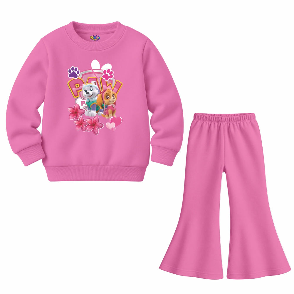 PAW PATROL FLOWERS (Fleece Pair)
