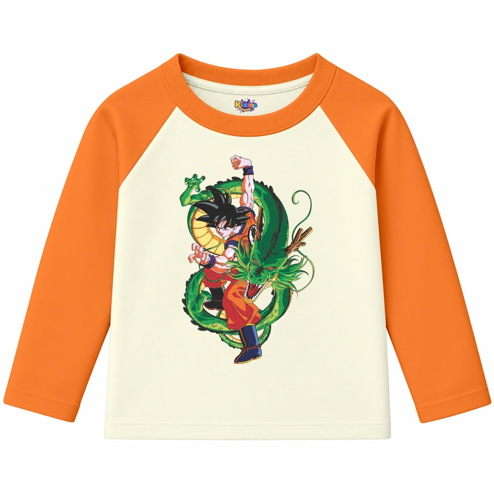 DRAGONBALL Z GOKU (Ragnal Sleeve Shirt)