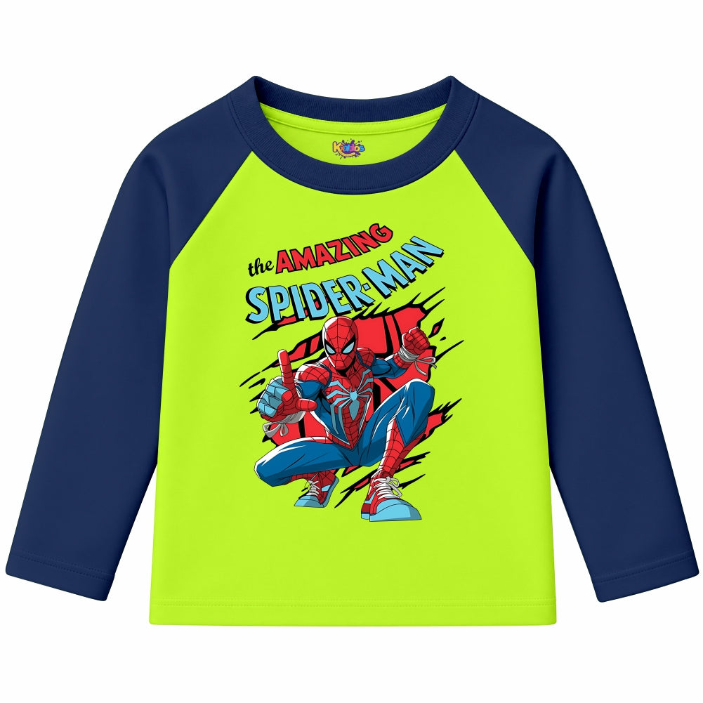 The Amazing Spider-Man (Ragnal Sleeve Shirt)