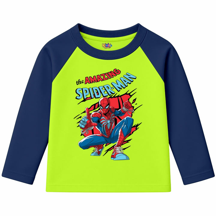 The Amazing Spider-Man (Ragnal Sleeve Shirt)