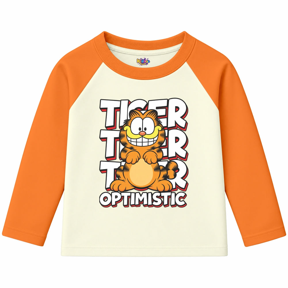 TIGER OPTIMISTIC (Ragnal Sleeve Shirt)