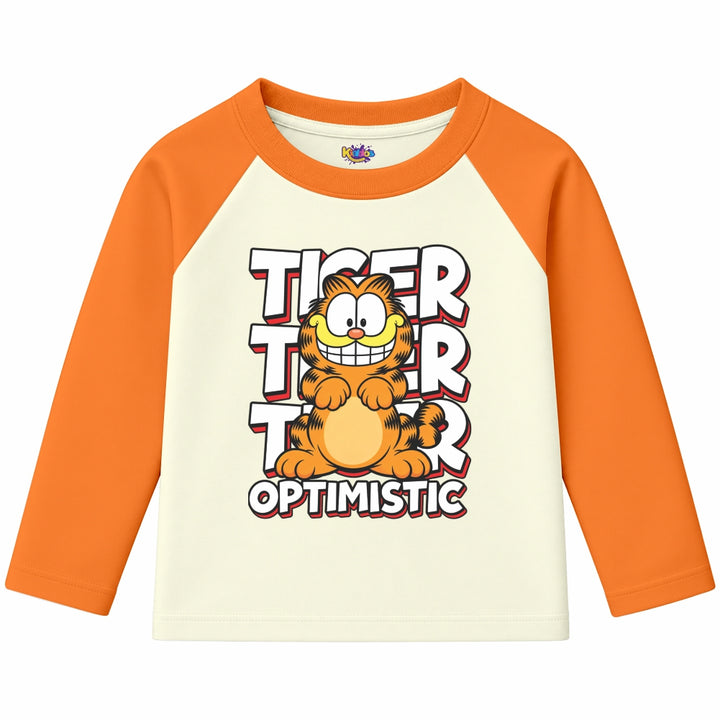 TIGER OPTIMISTIC (Ragnal Sleeve Shirt)