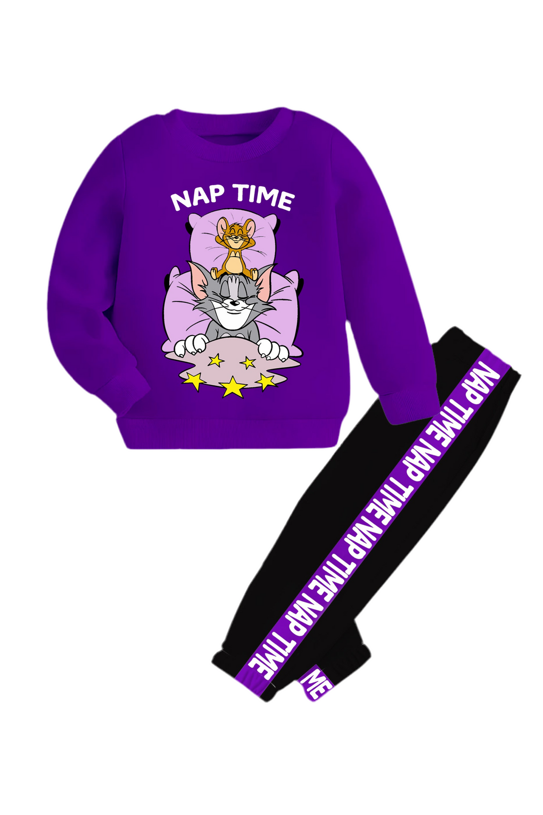 NAP TIME TOM & JERRY FLEECE PAIR