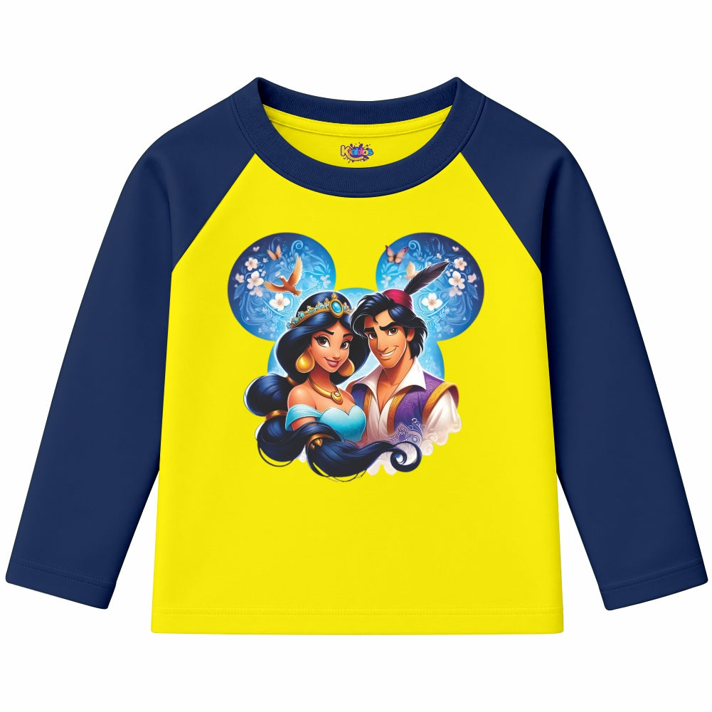 Alha Din with Jasmine (Ragnal Sleeve Shirt)