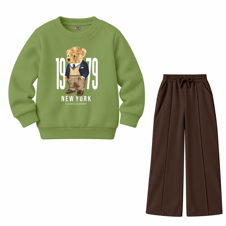 Polo Bear New York Design (Fleece Pair)
