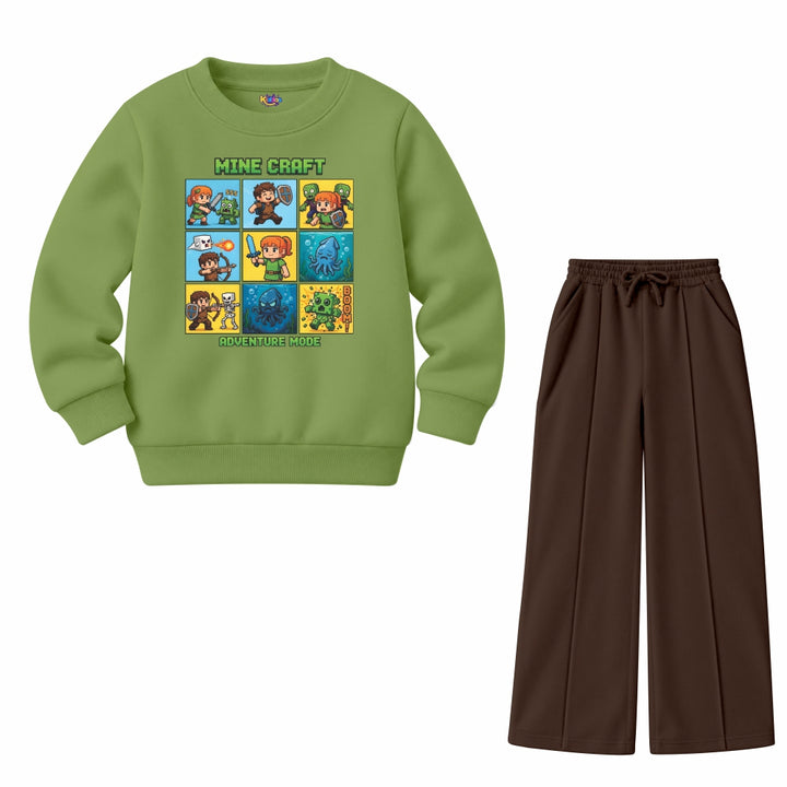 Boys Pixel Adventure (Fleece Pair)