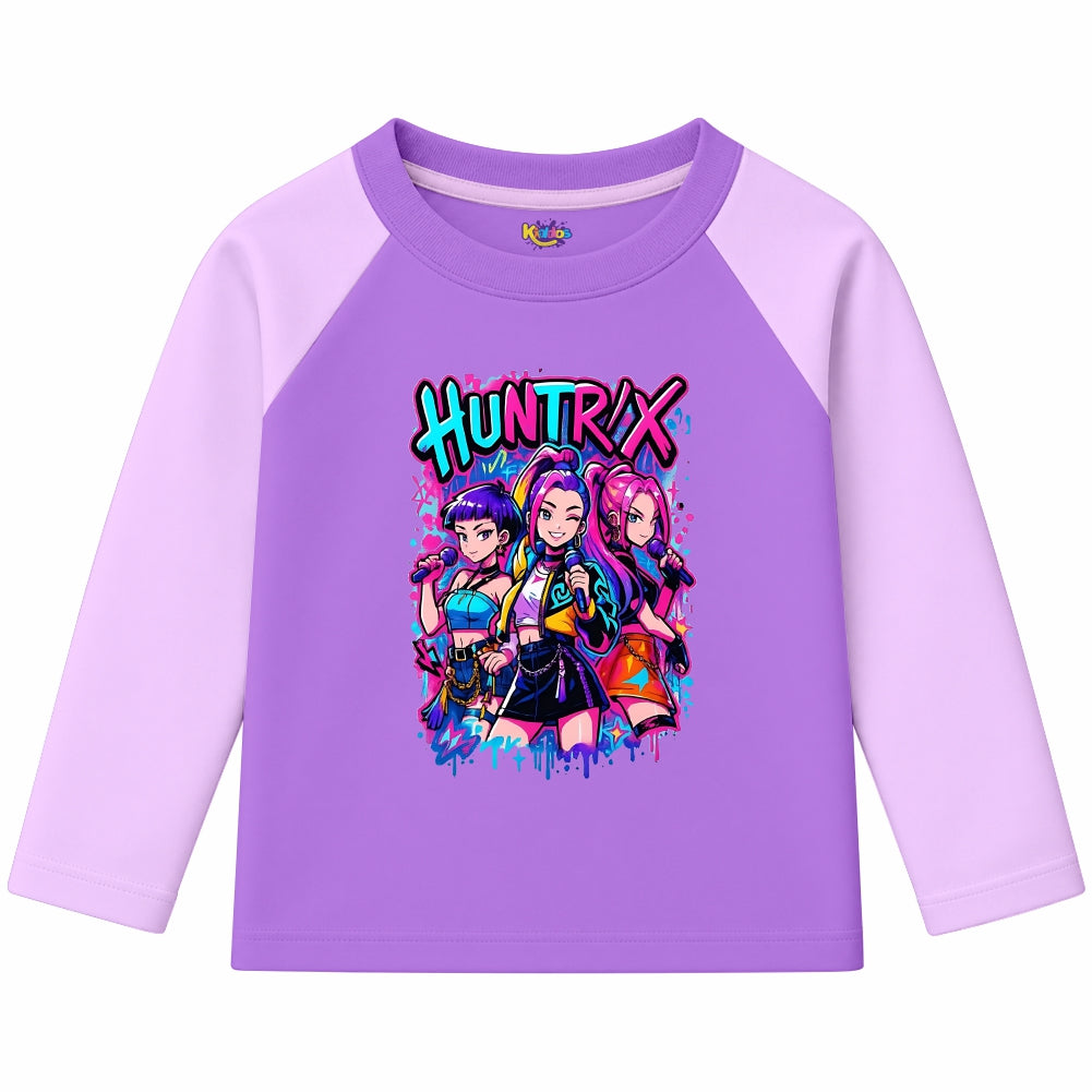 Demon Hunter Girls Huntrix (Ragnal Sleeve Shirt)