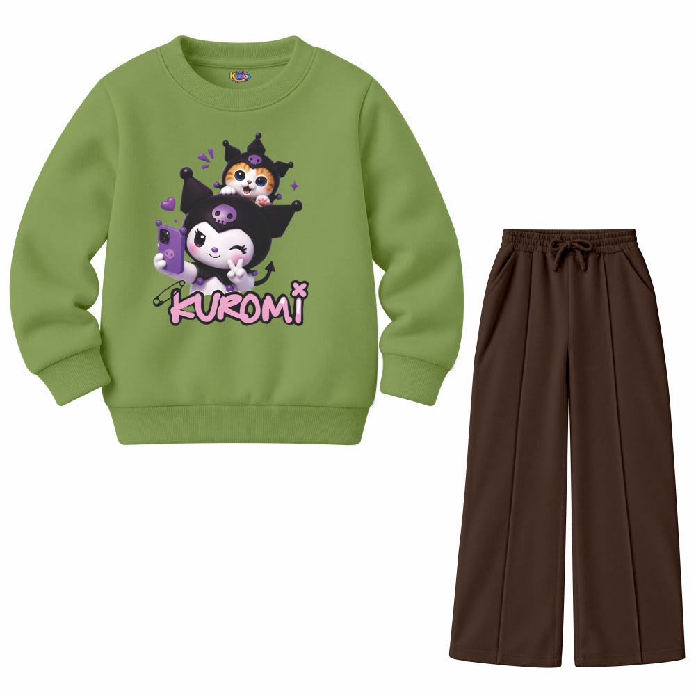 Kuromi Selfie - Sanrio Girls (Fleece Pair)