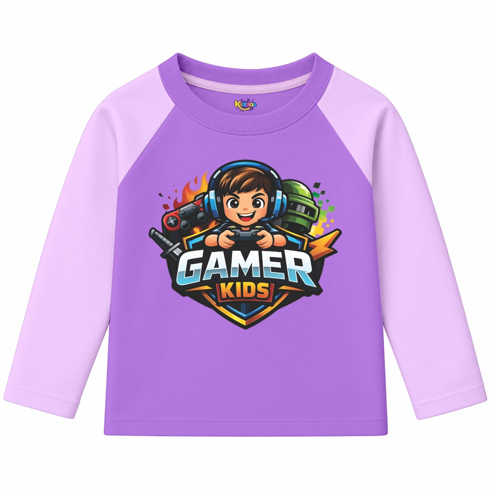 Gamer Kid (Ragnal Sleeve Shirt)