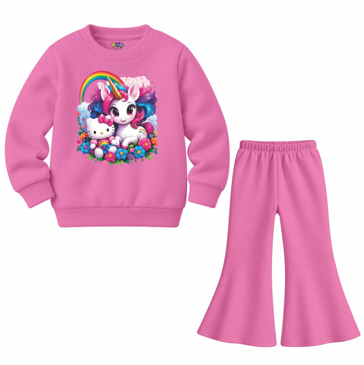 Hello Kitty Unicorn Rainbow (Fleece Pair)