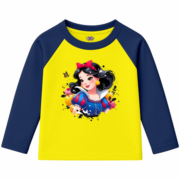 Snow White Disney Princess (Ragnal Sleeve Shirt)