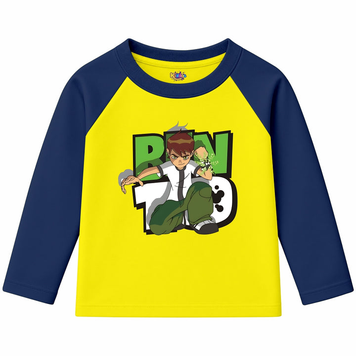 BEN 10 - Ben Tennyson (Ragnal Sleeve Shirt)