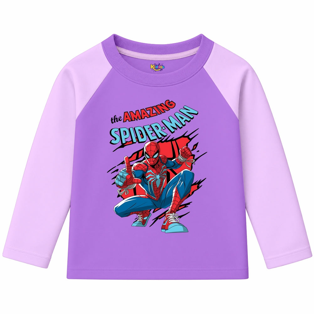 The Amazing Spider-Man (Ragnal Sleeve Shirt)