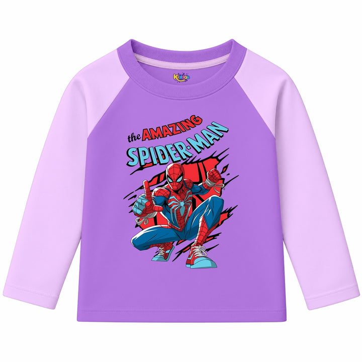 The Amazing Spider-Man (Ragnal Sleeve Shirt)