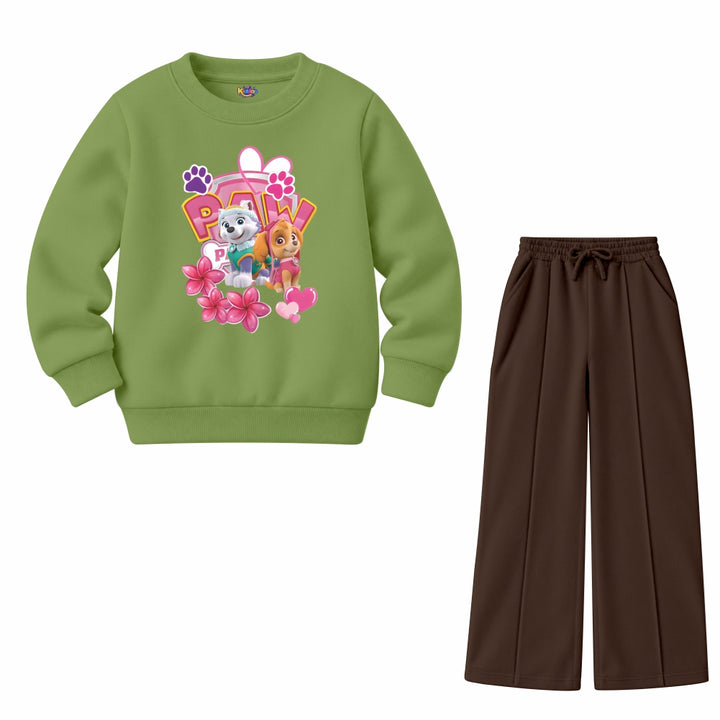 PAW PATROL FLOWERS (Fleece Pair)